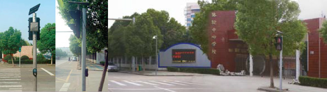 HD31S太陽能無線通訊式行人自助過街信號(hào)燈控制系統(tǒng)
